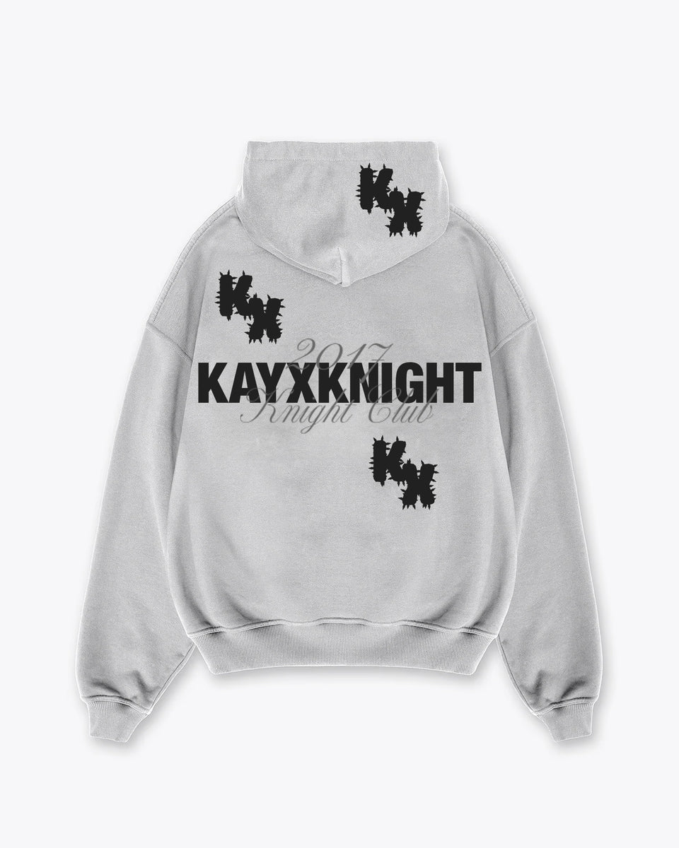 KayXKnighT '25 Melange Zip Up Hoodie