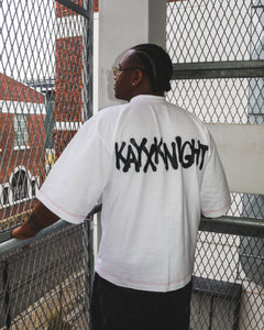 KayXKnighT White 240gsm Tee