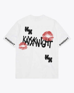KayXKnighT '25 White V Day Tee